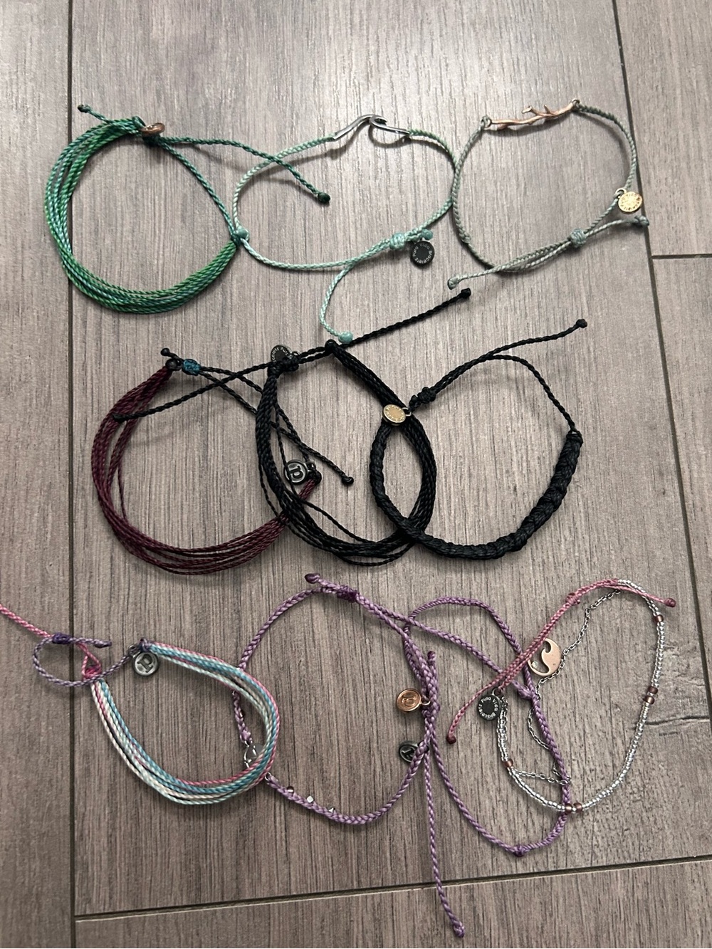 Assortment of 10 Pura Vida Bracelets
